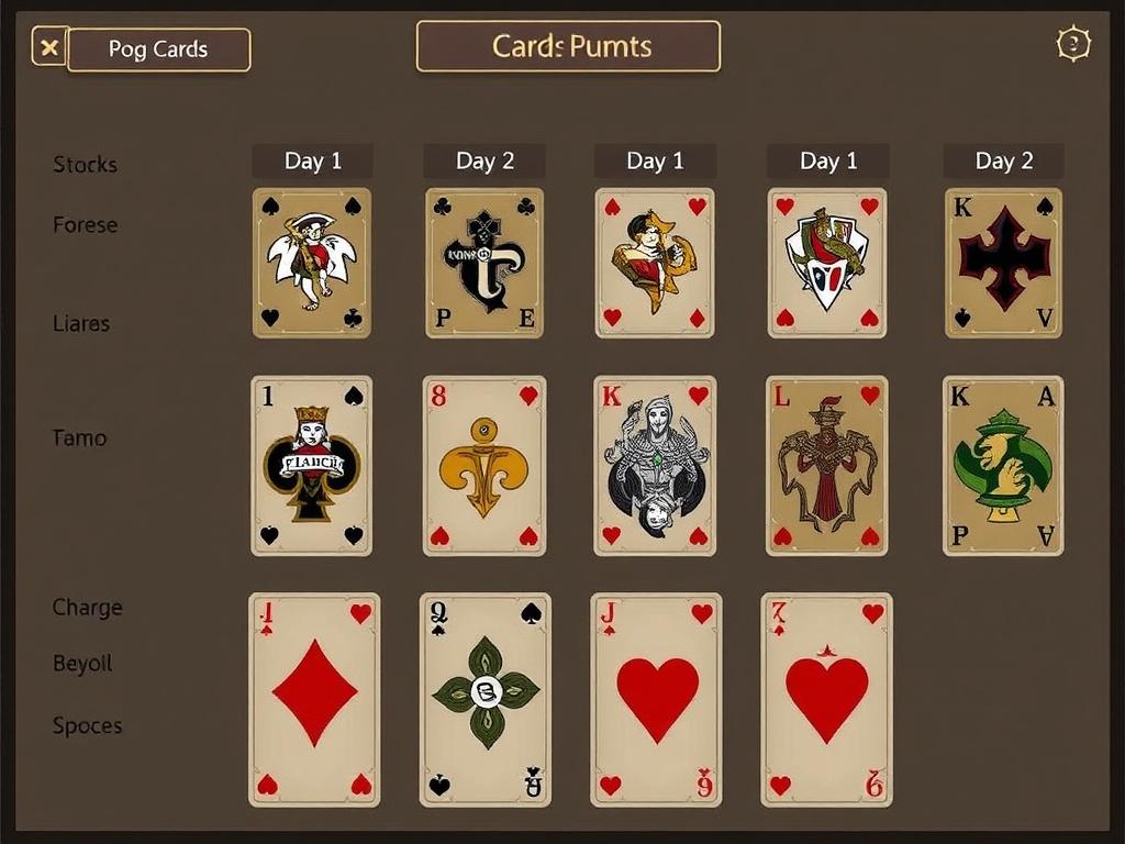 Карты в играх. Краткая таблица типов карт и их задач