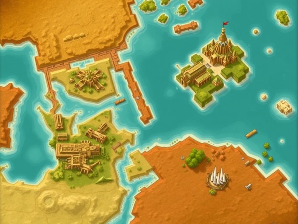 География игровых миров. Эстетика карты: стиль, форма и язык визуальных символов