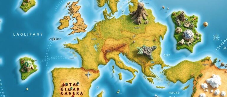 География игровых миров: как ландшафты и карты формируют опыт игрока