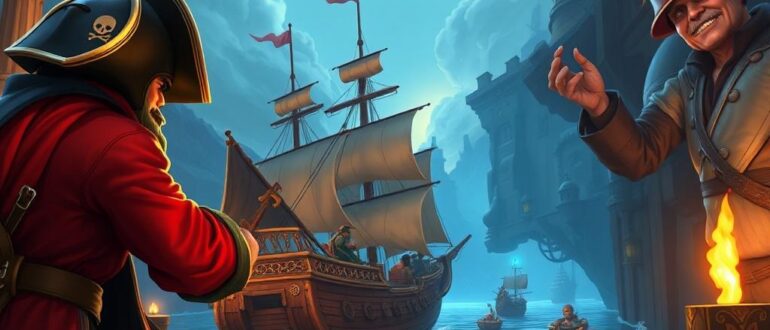 Пираты в играх: как корсары, шутки и сокровища формируют игровой мир