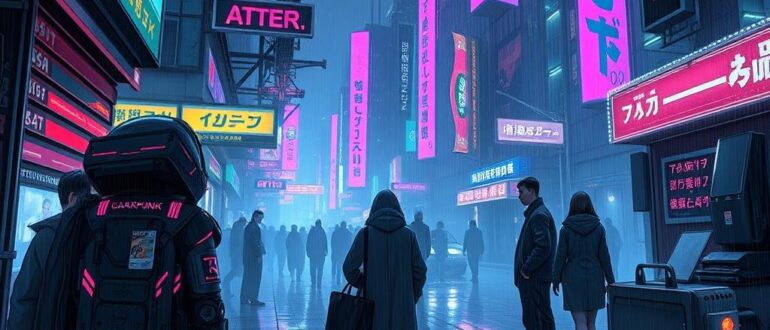 Киберпанк в RP: как сделать городской неон живым и человечным