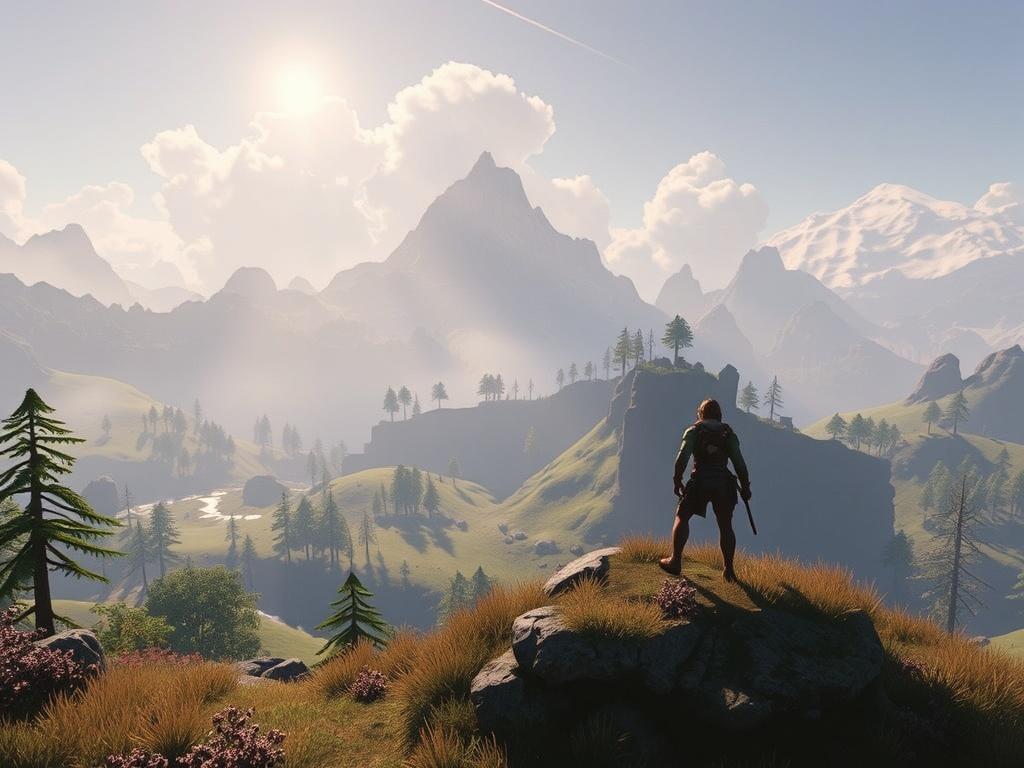 Игровые пейзажи, от которых захватывает дух. Как пейзажи влияют на поведение игроков