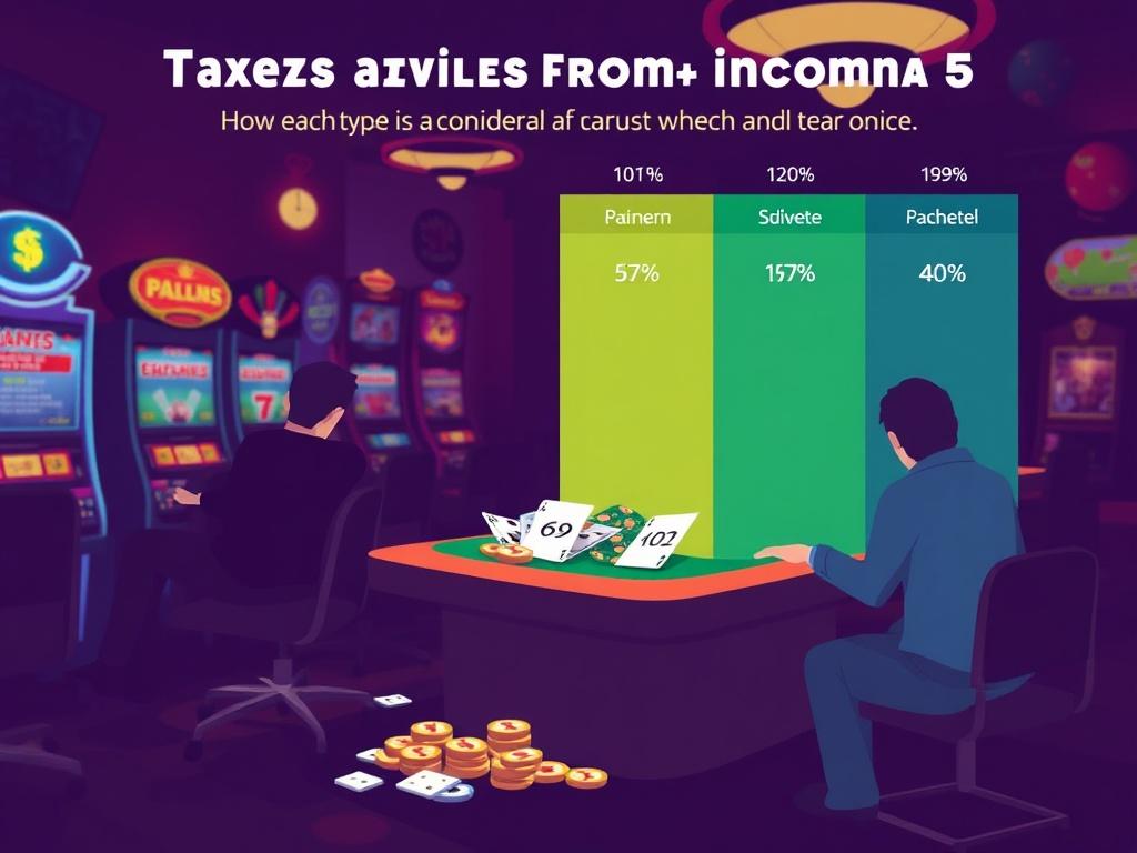 Налоги на доход от игр. Как рассматривается каждый вид дохода