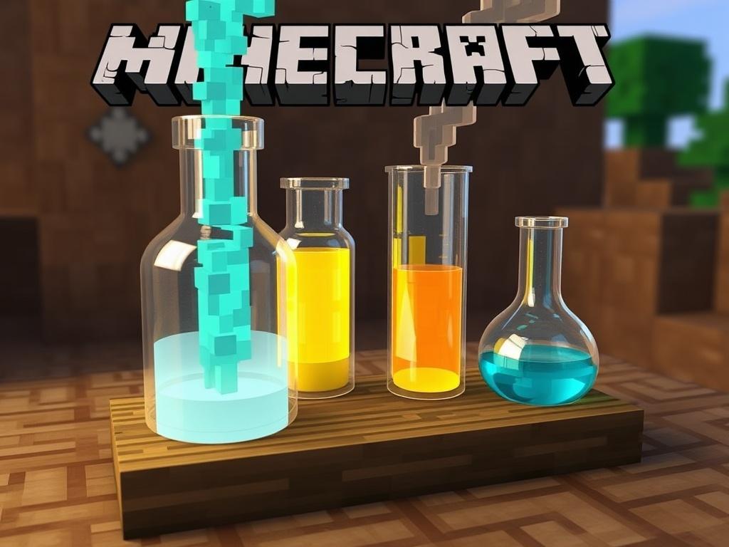 Химия в Minecraft. Игровые эксперименты: идеи для проектов
