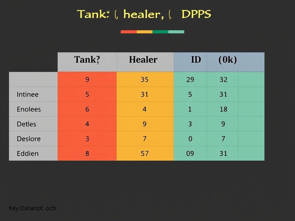 Танк, хил, дд: распределение ролей. Таблица: сравнение ролей по ключевым параметрам Танк, хил, дд: распределение ролей. Таблица: сравнение ролей по ключевым параметрам