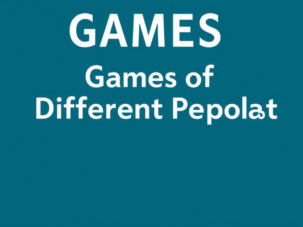 Игры разных народов. Практические шаги для изучения и сохранения игровых традиций